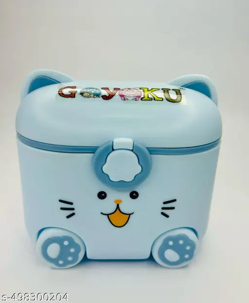 Front view of Dinosaur Style Baby Milk Container